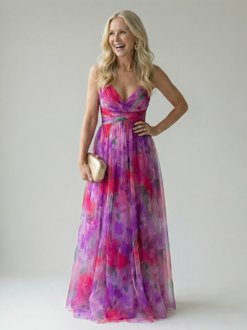 Linda | Soft Wrap Maxi Dress