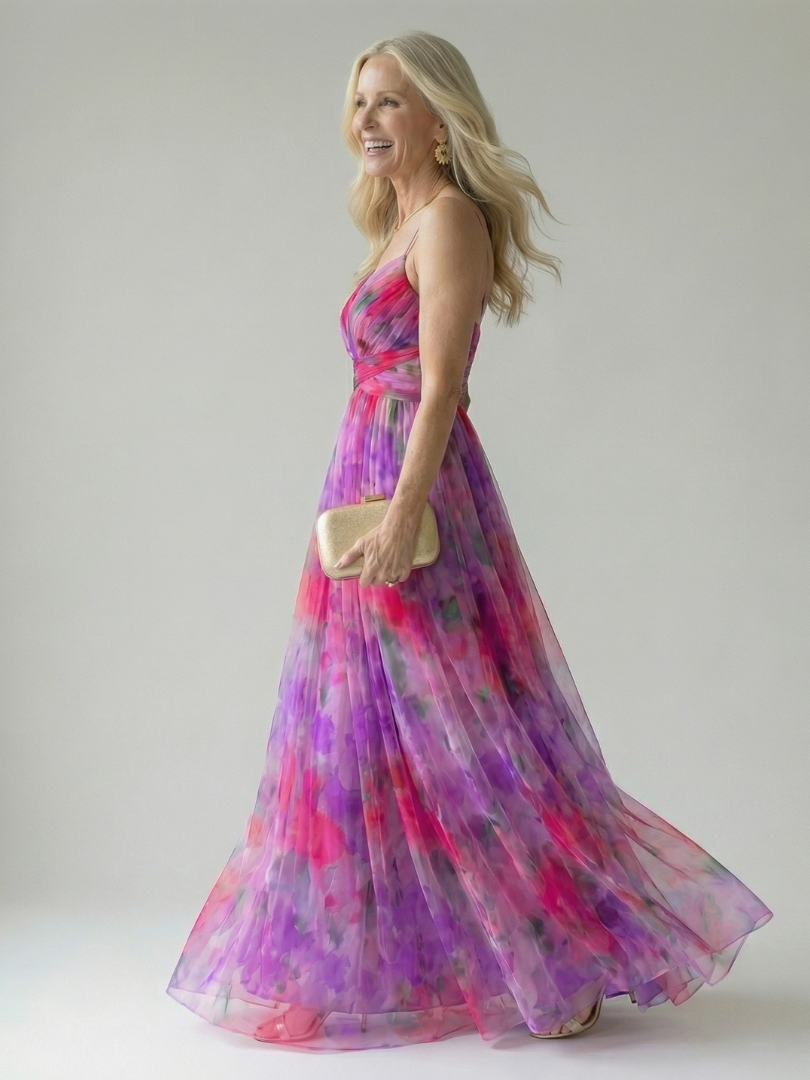 Linda | Soft Wrap Maxi Dress