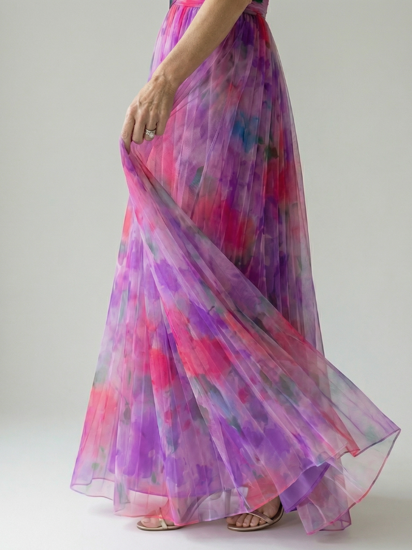 Linda | Soft Wrap Maxi Dress