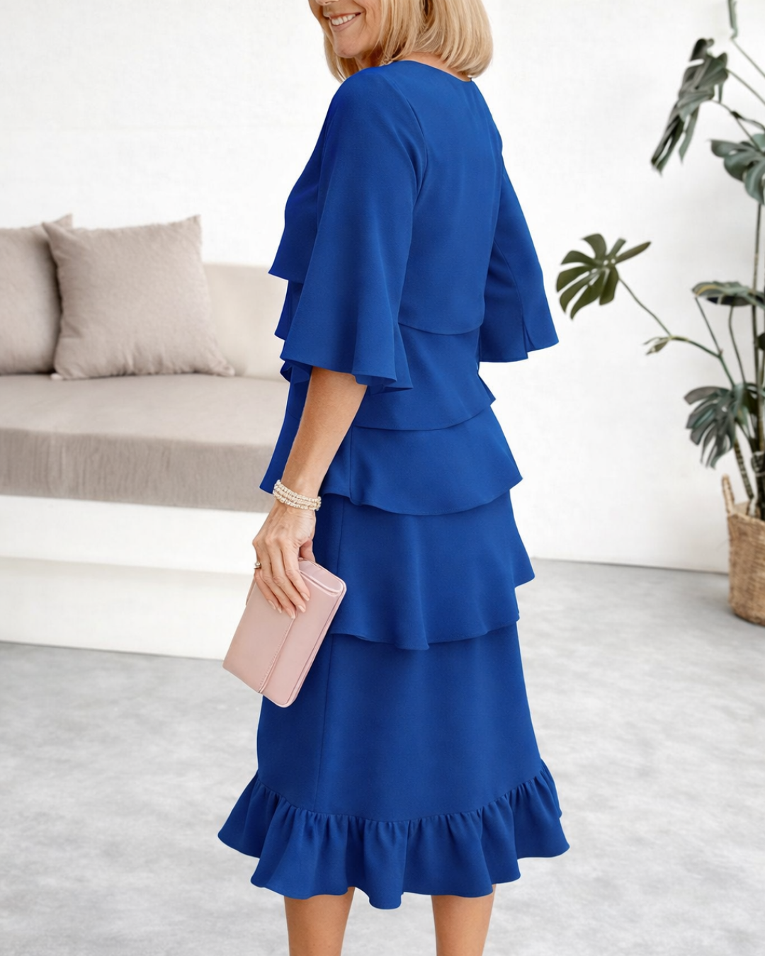 Elizabeth™ Ruffle Midi Dress