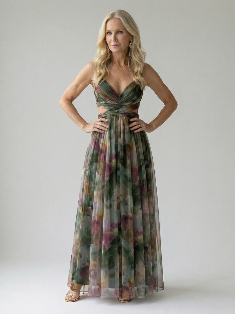 Linda | Soft Wrap Maxi Dress