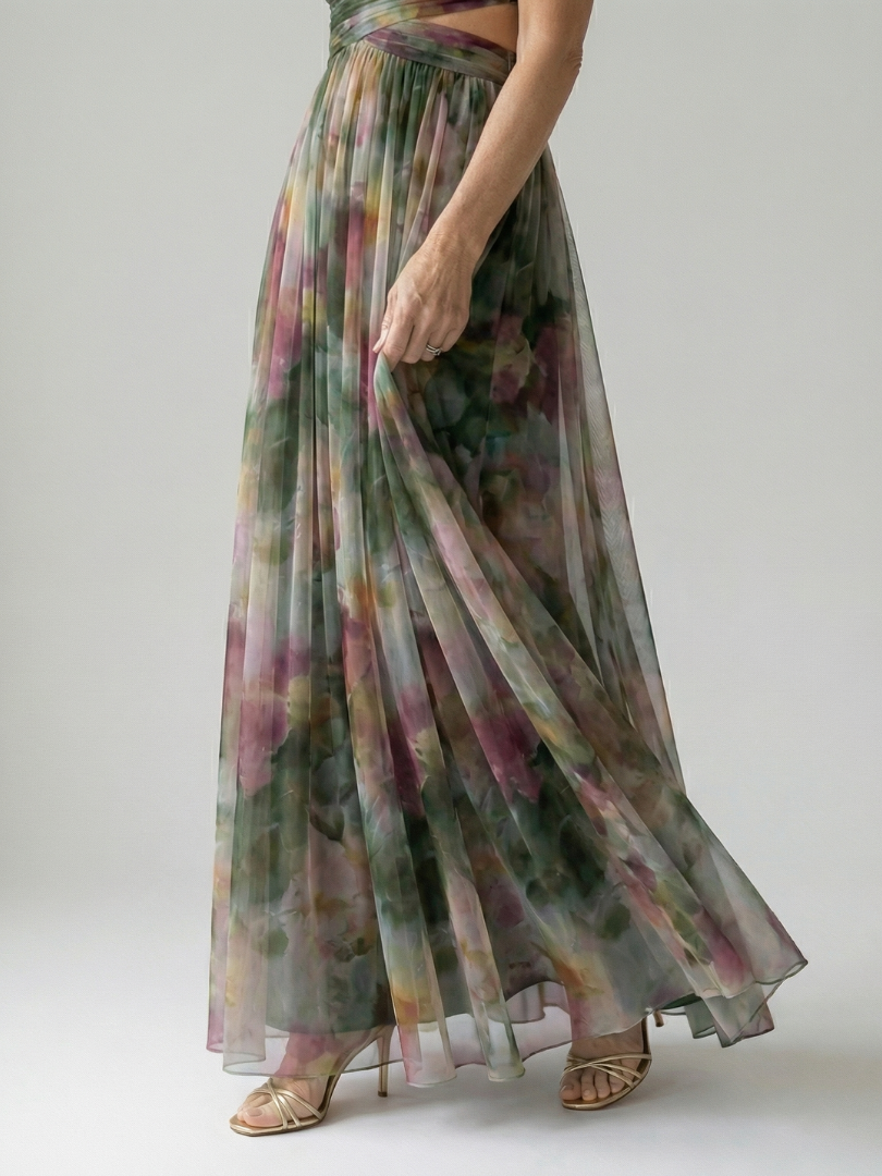 Linda | Soft Wrap Maxi Dress