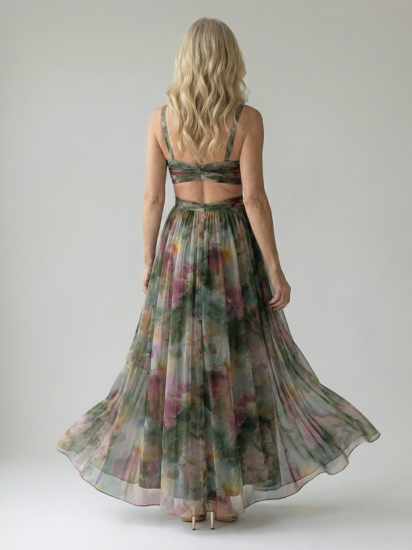 Linda | Soft Wrap Maxi Dress