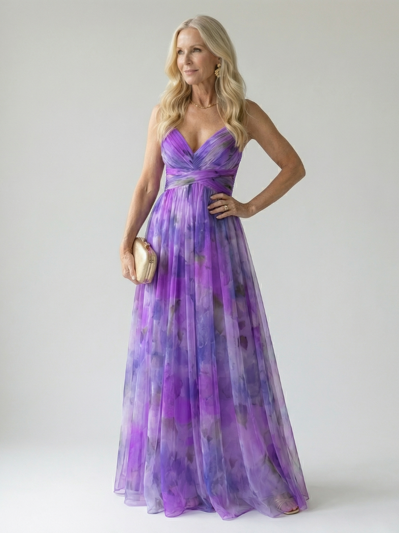 Linda | Soft Wrap Maxi Dress