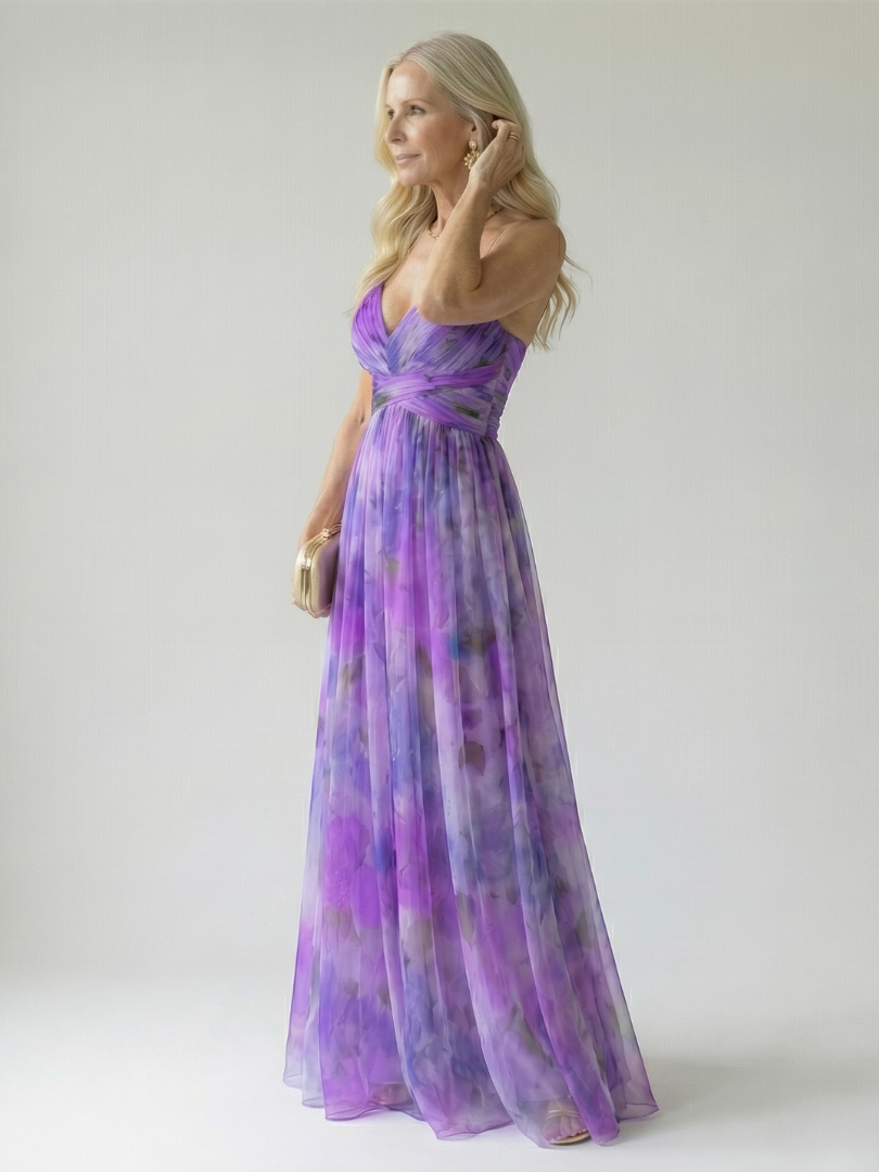 Linda | Soft Wrap Maxi Dress