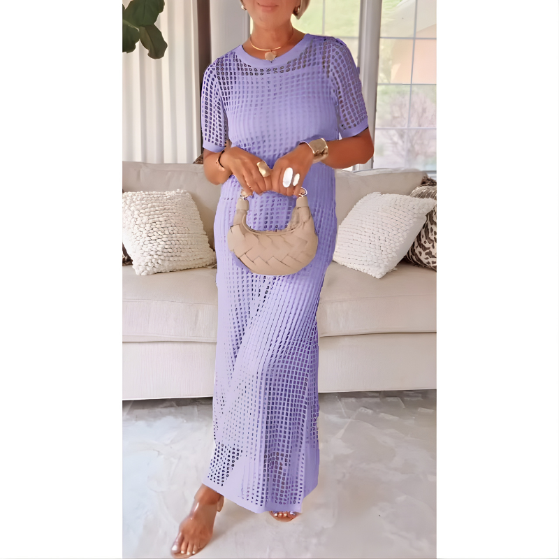 Ariella™ Elegant Cut-Out Maxi Dress