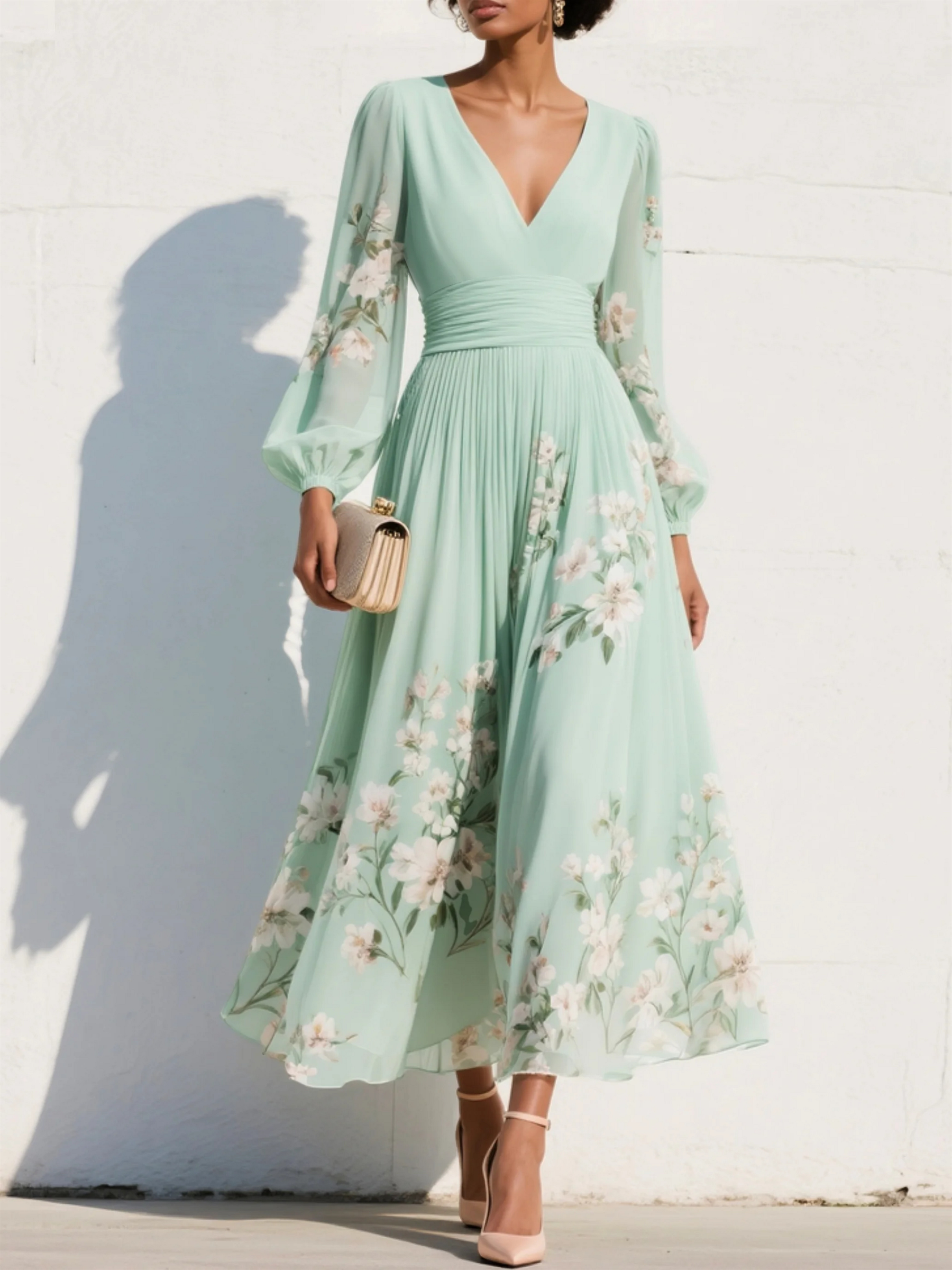 Willow™ Flowing Floral Midi Dress