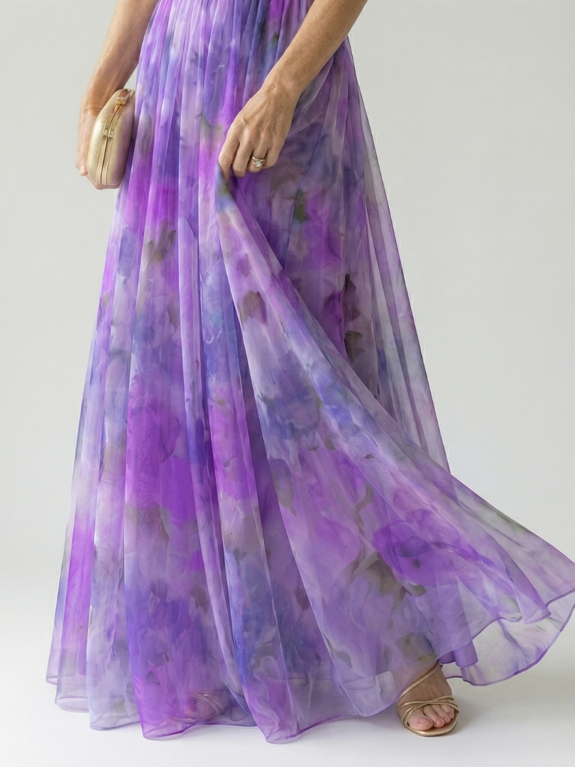 Linda | Soft Wrap Maxi Dress