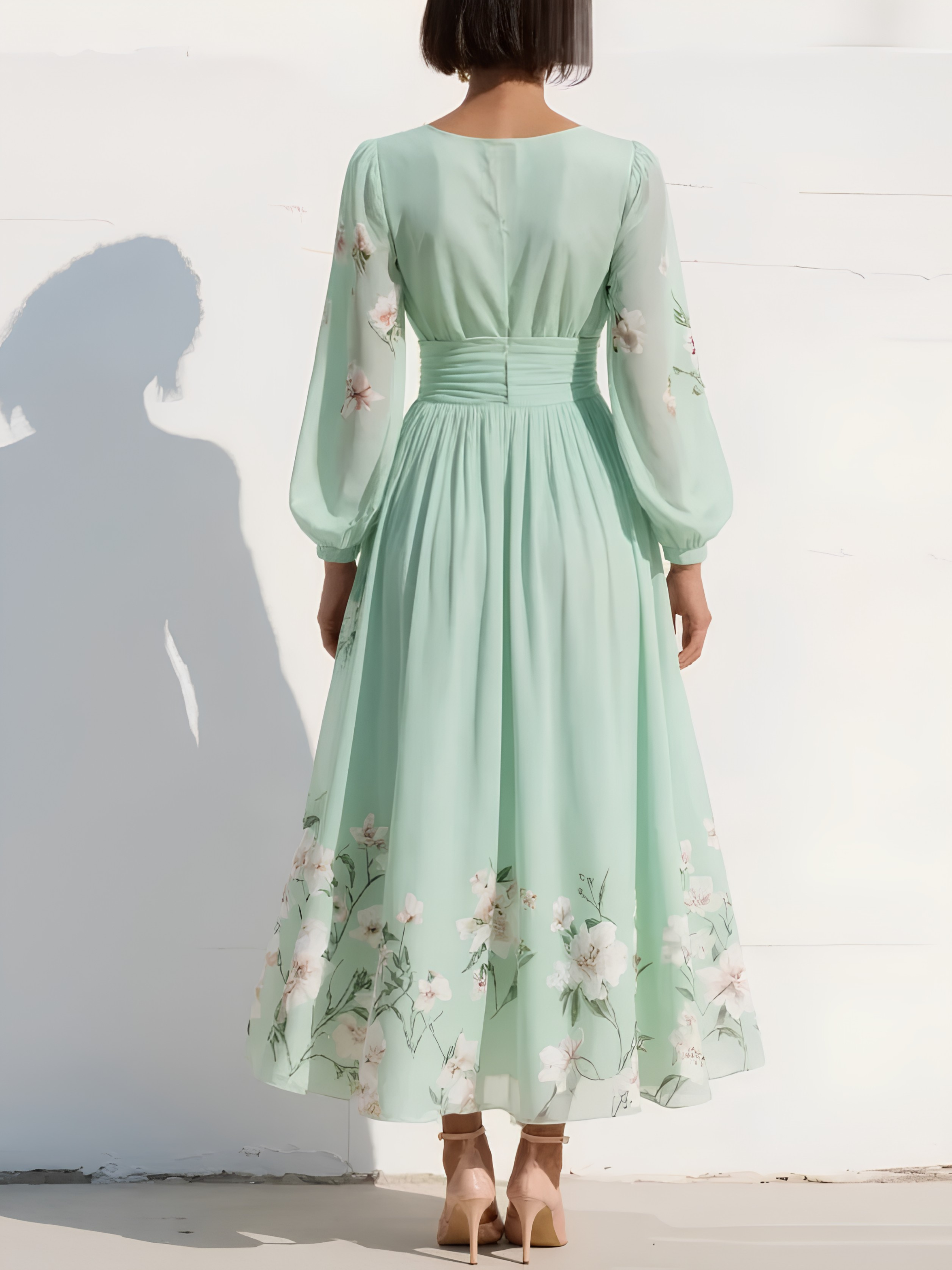 Willow™ Flowing Floral Midi Dress