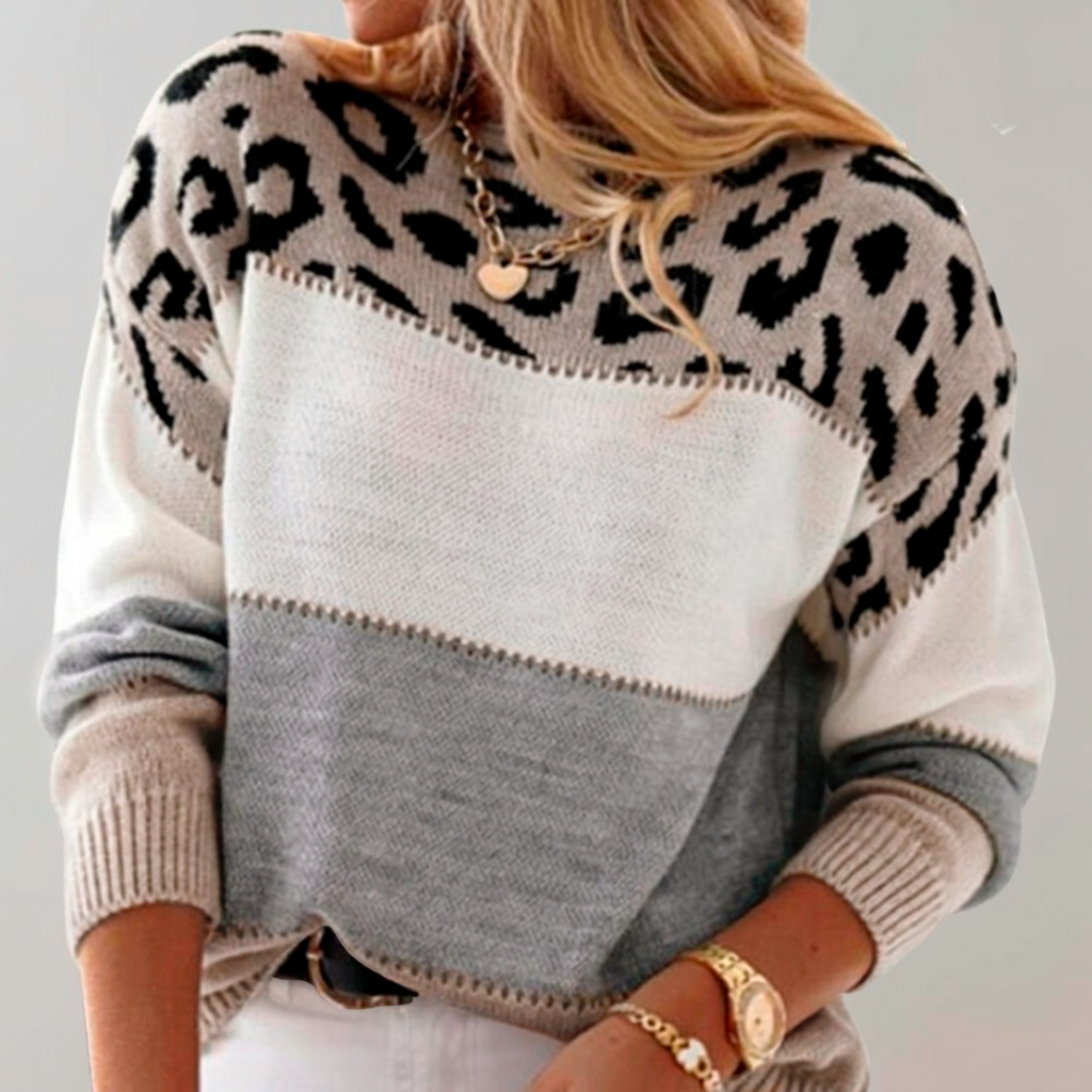 Calista™ Leopard Print Jumper
