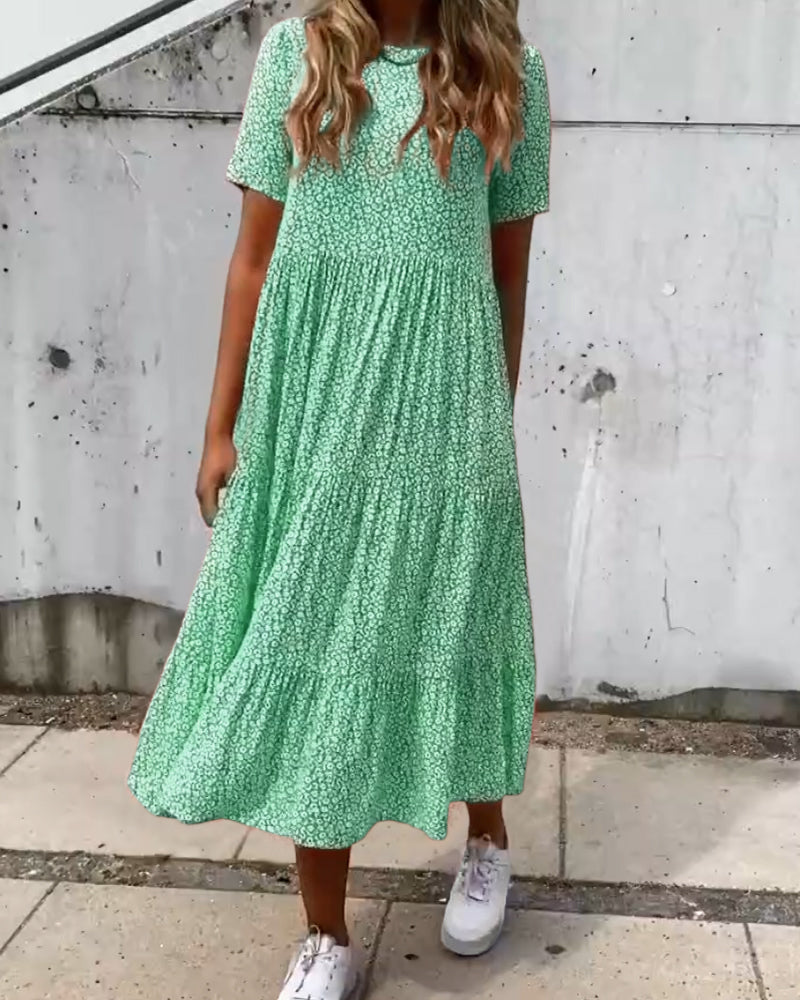 Sofie™ Casual Floral Print Dress
