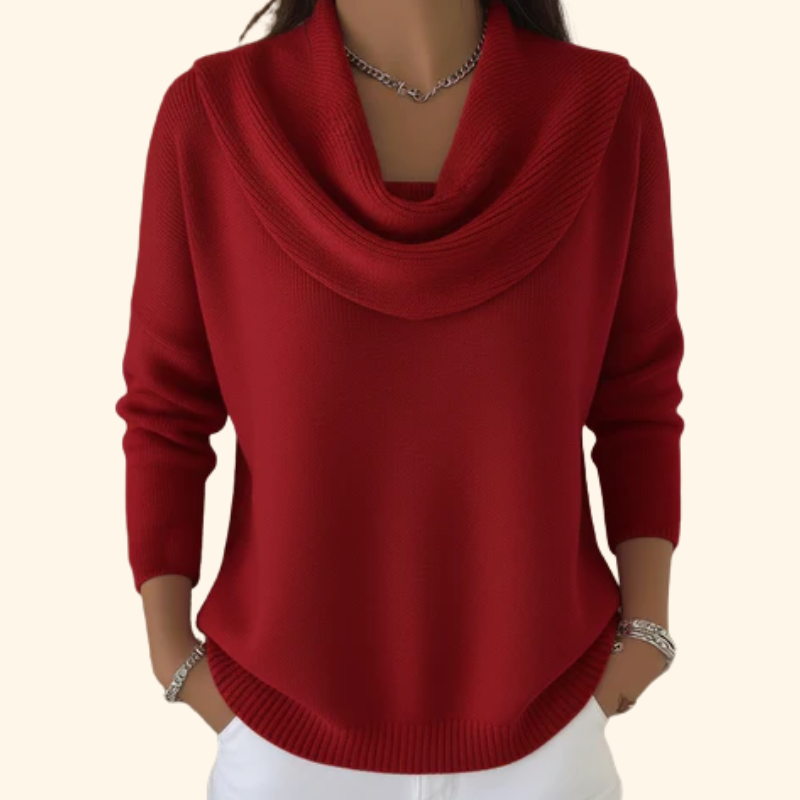 Gwen™ Elegant Collared Sweater