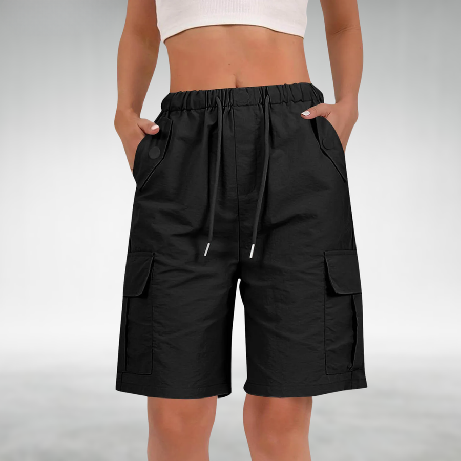 Leanna™ Comfort Stretch Cargo Shorts