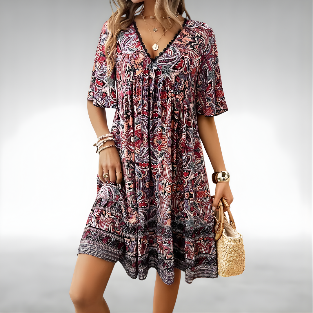 Marie™ Boho Swing Dress