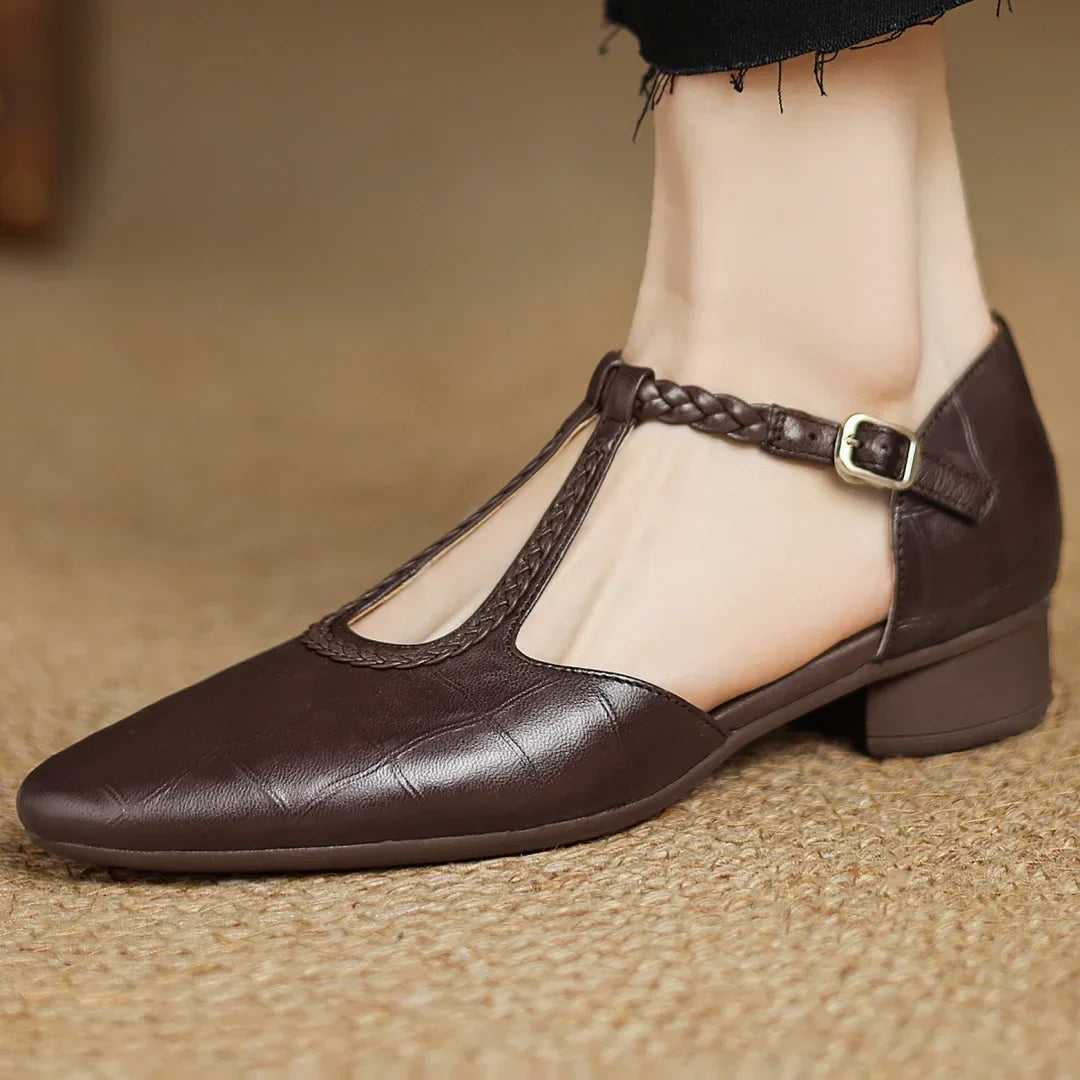 Eliana™ Elegant Leather Sandal