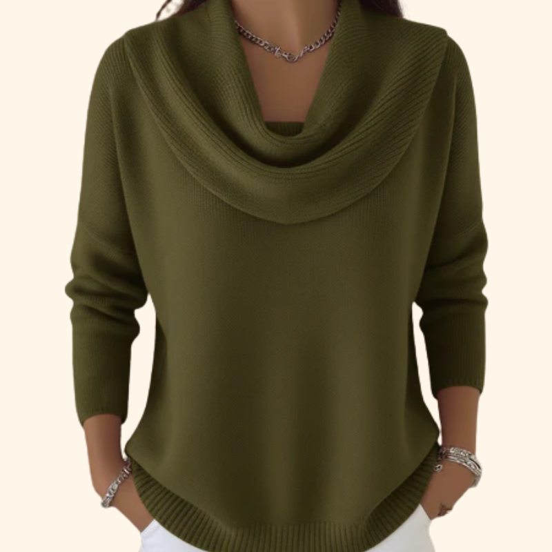 Gwen™ Elegant Collared Sweater