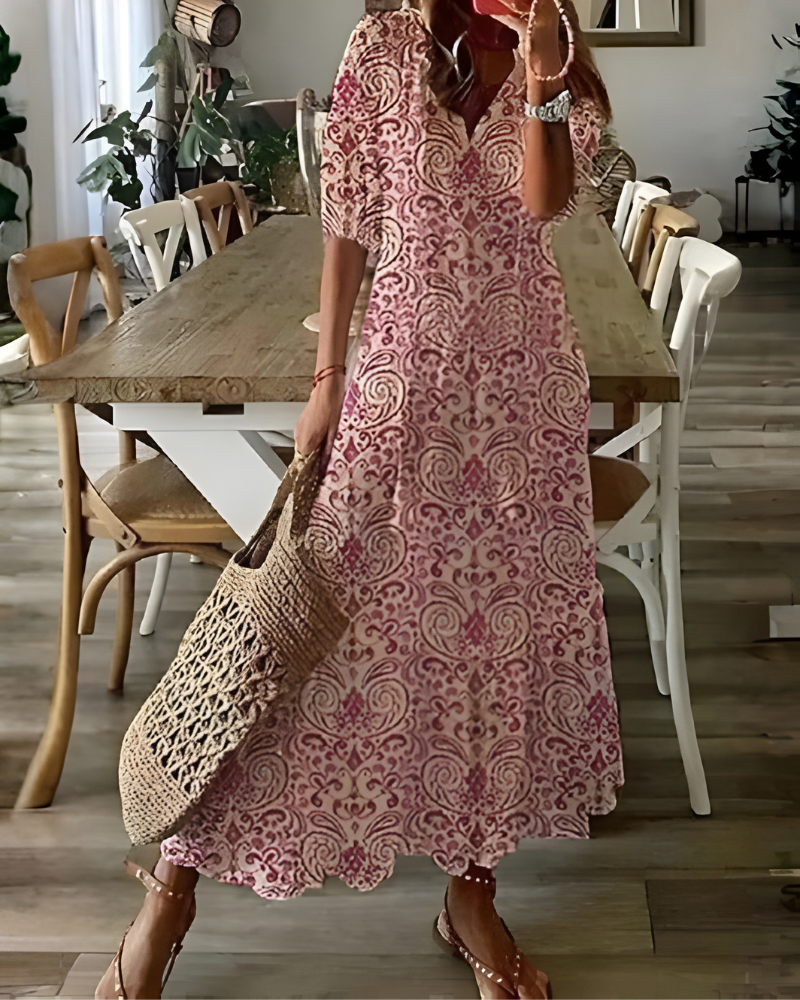 Naya™ Boho Flattering Fit Dress