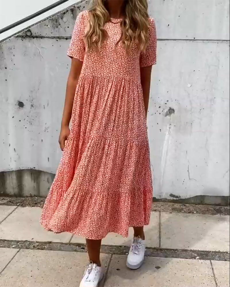 Sofie™ Casual Floral Print Dress