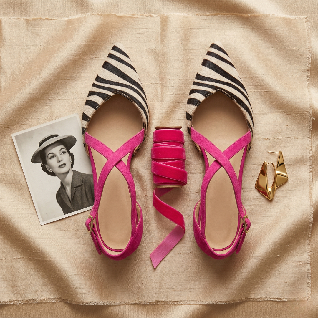 Odette | Strappy Ballet Flats