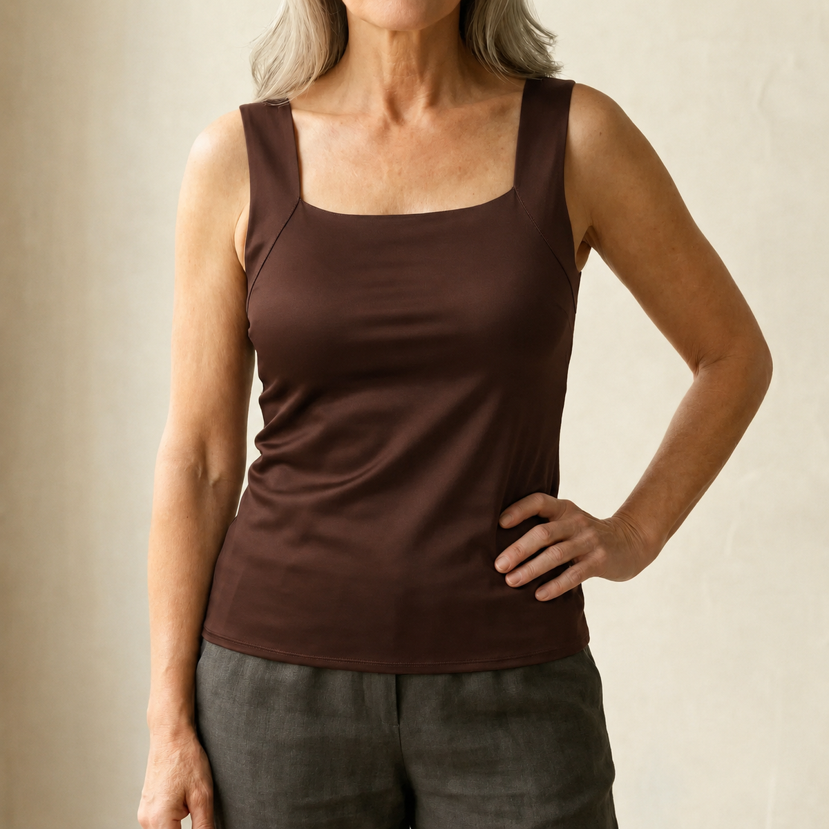 Mackenzie | Built In Comfort Bra Tanktop
