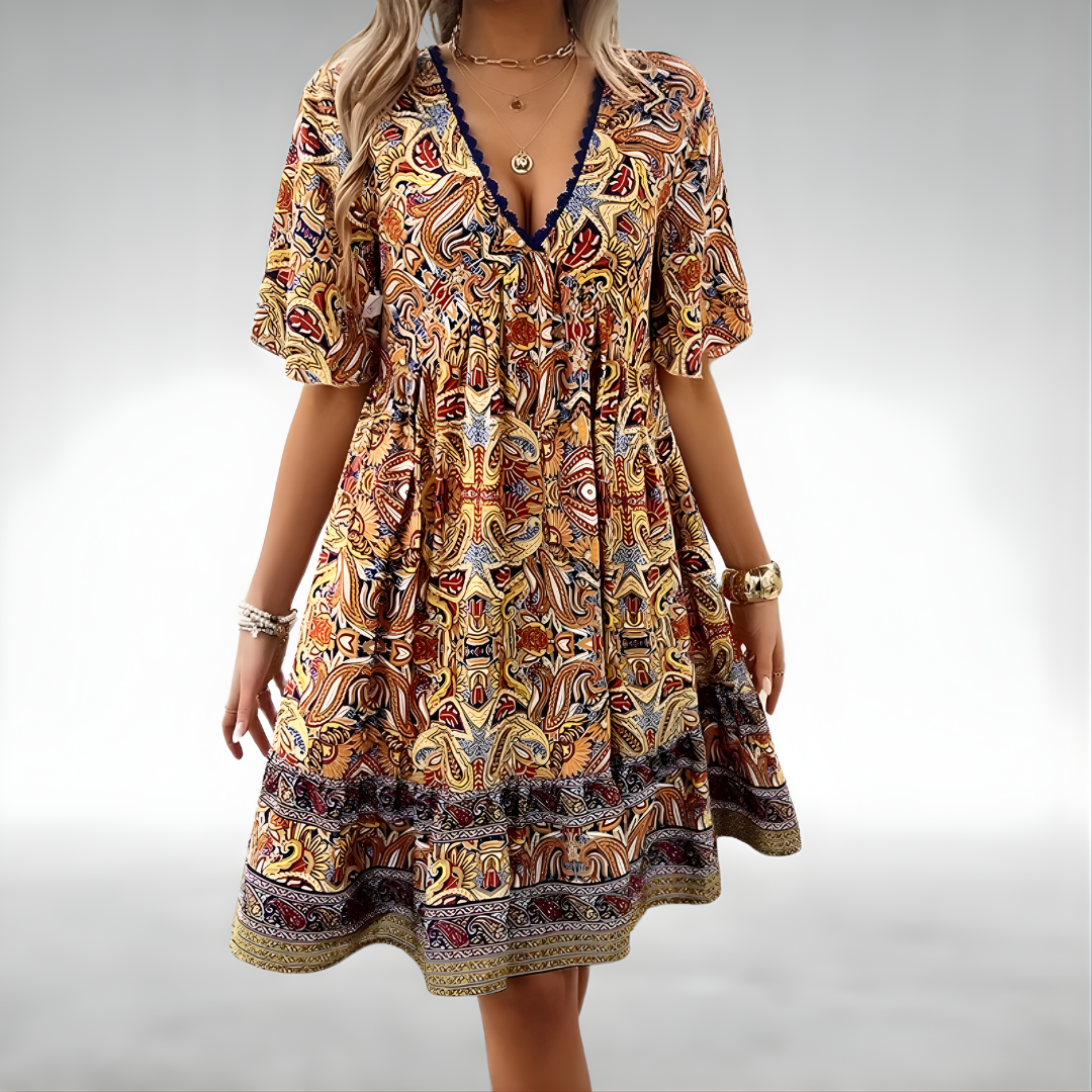 Marie™ Boho Swing Dress