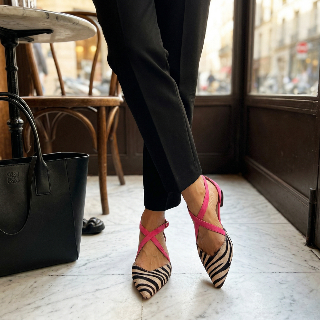 Odette | Strappy Ballet Flats