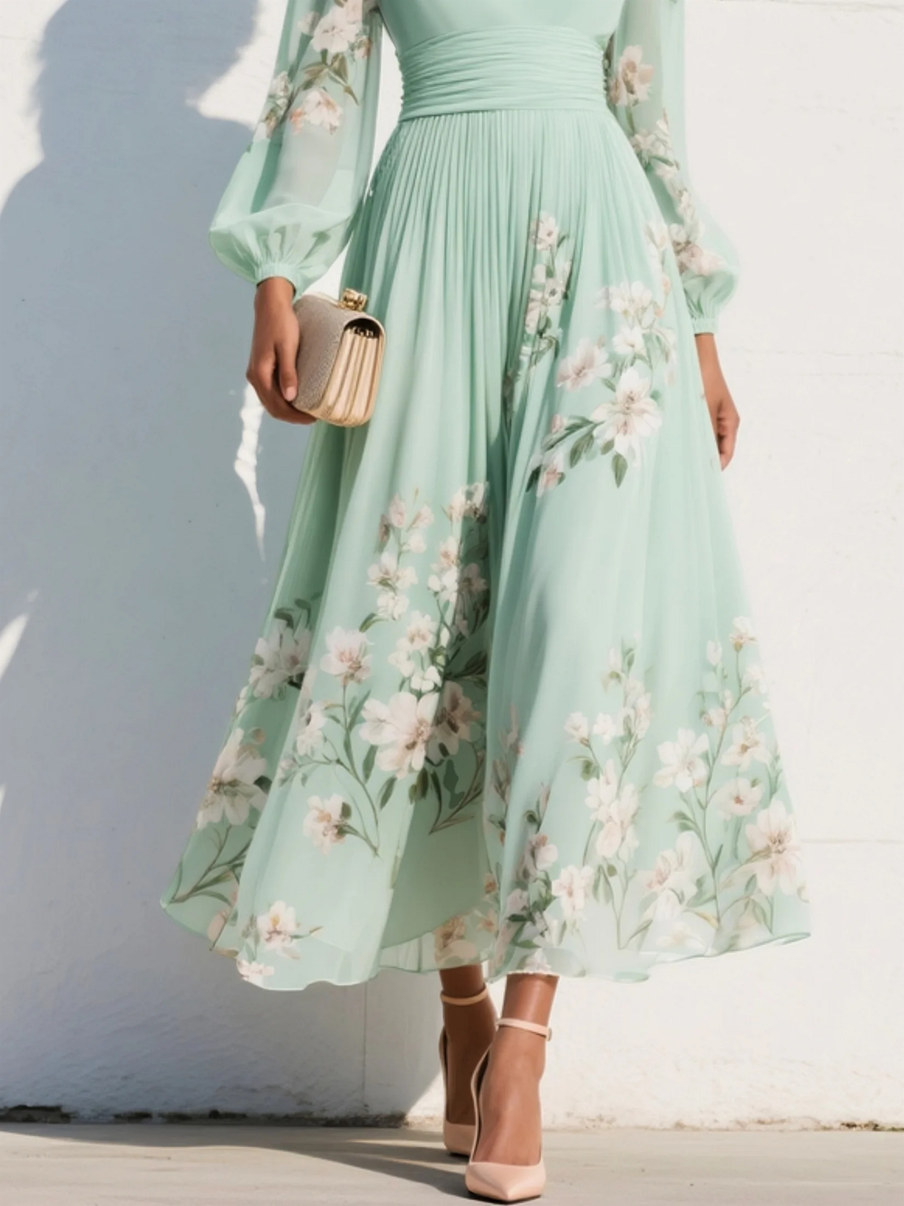 Willow™ Flowing Floral Midi Dress
