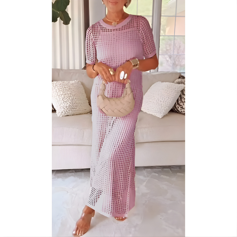 Ariella™ Elegant Cut-Out Maxi Dress