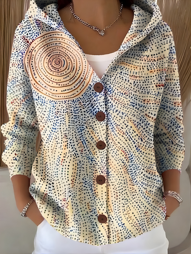 Gillian™ Artistic Warm Long Cardigan