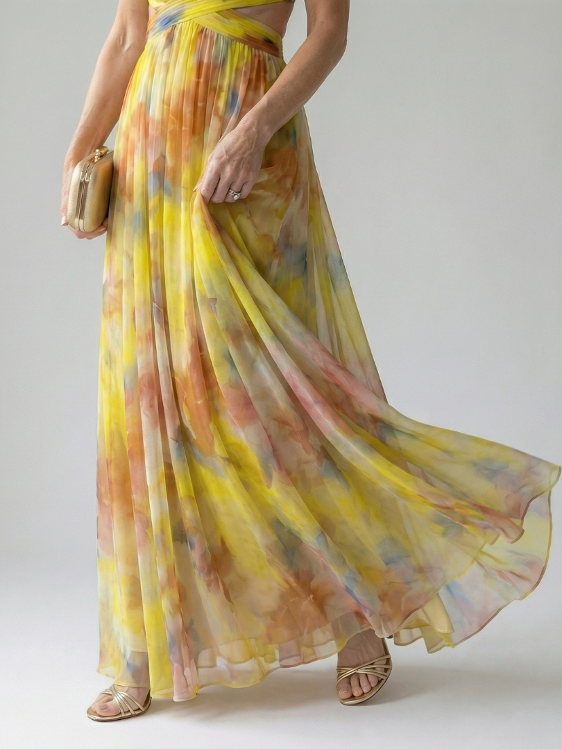 Linda | Soft Wrap Maxi Dress