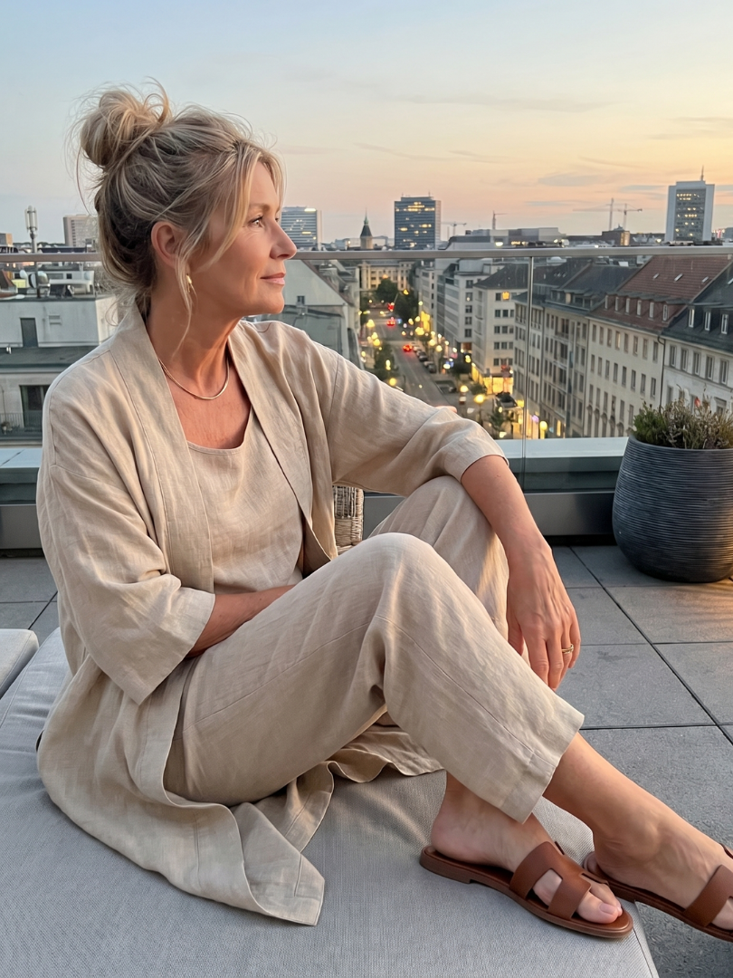 Willa | Three Piece Relaxed Top Pant Set