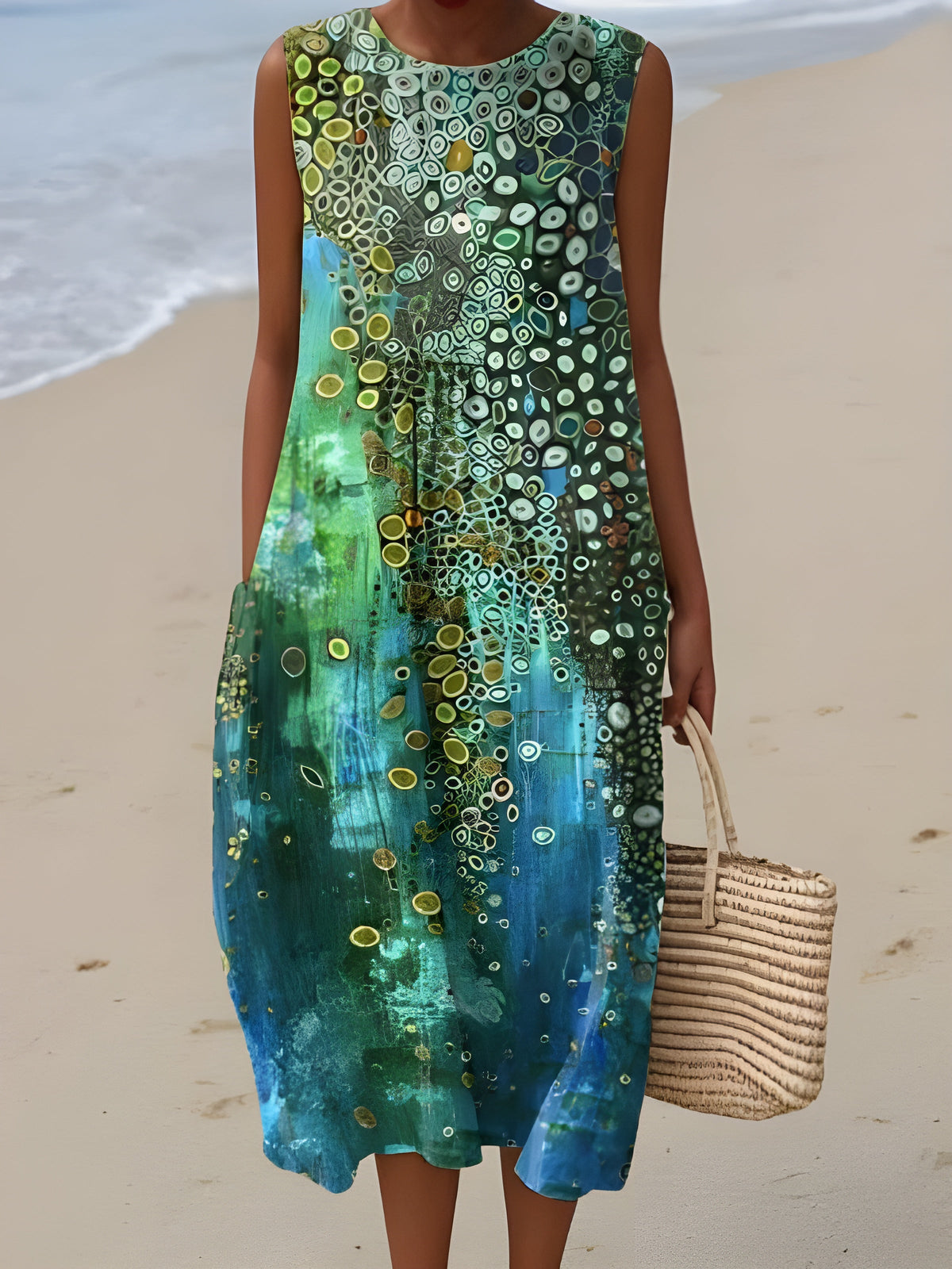 Zara™ Reef Midi Dress