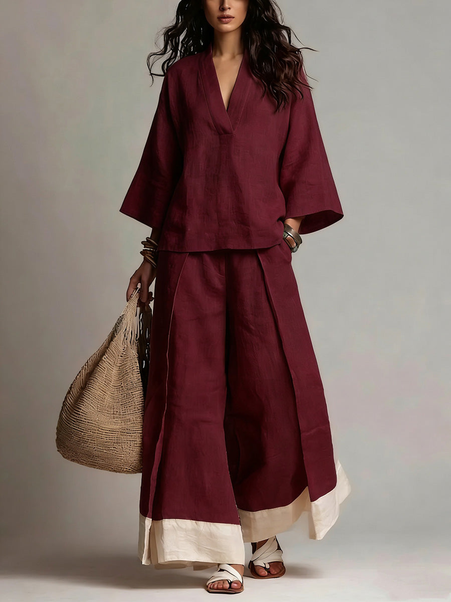 Hazel | Loose-Fit Two Piece Set