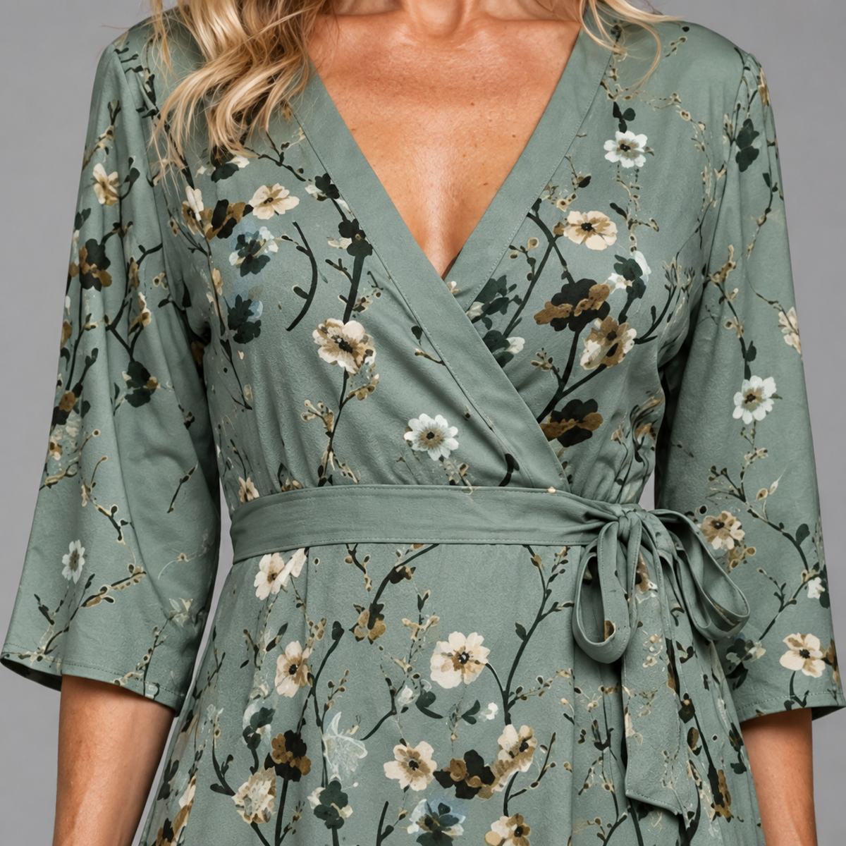 Adeline | Halter Bloom Flow Maxi Dress