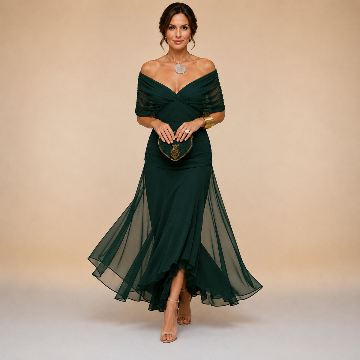 Valentina | Off Shoulder Maxi Dress