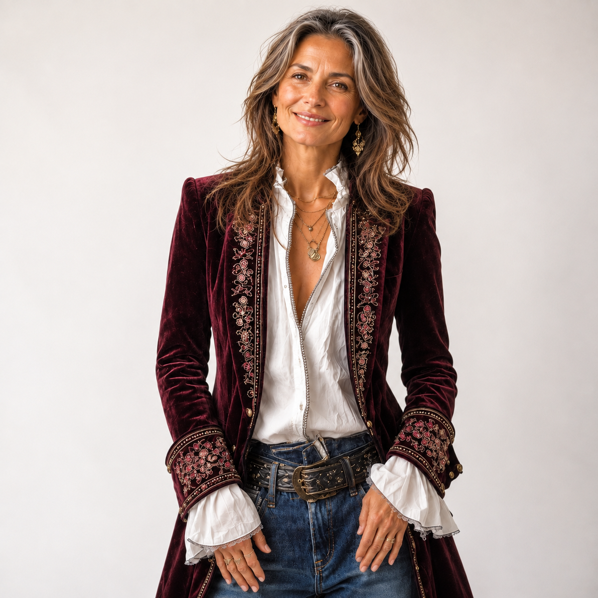 Erica | Long Vintage Jacket