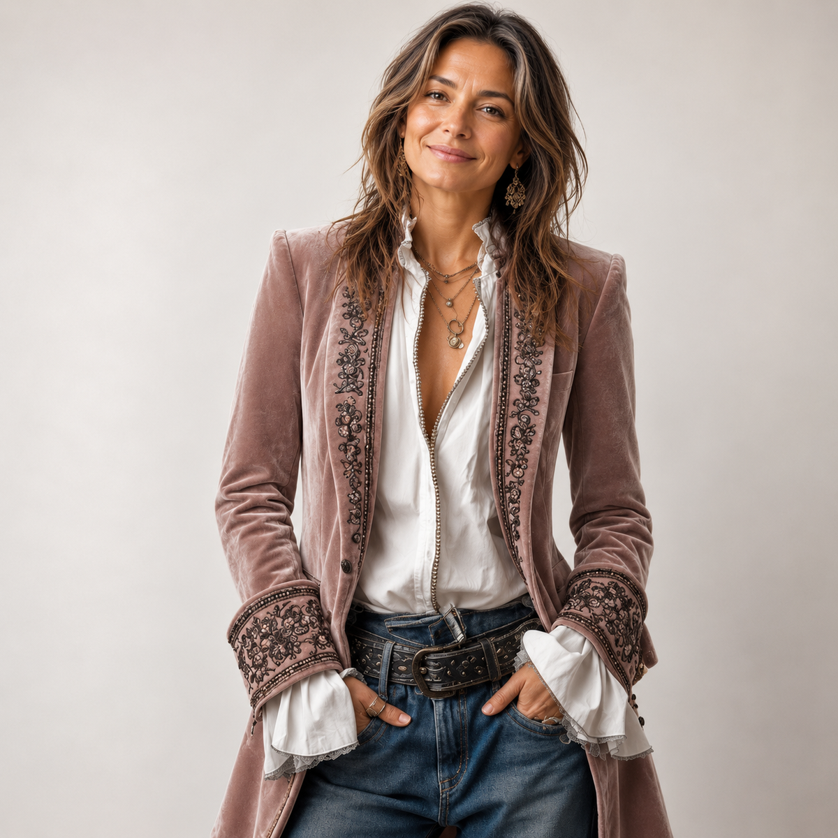 Erica | Long Vintage Jacket