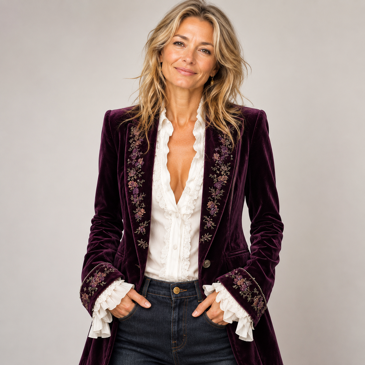 Erica | Long Vintage Jacket
