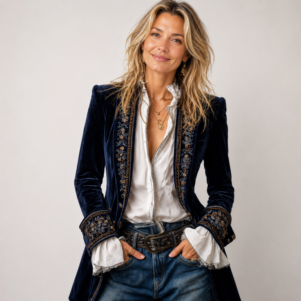 Erica | Long Vintage Jacket