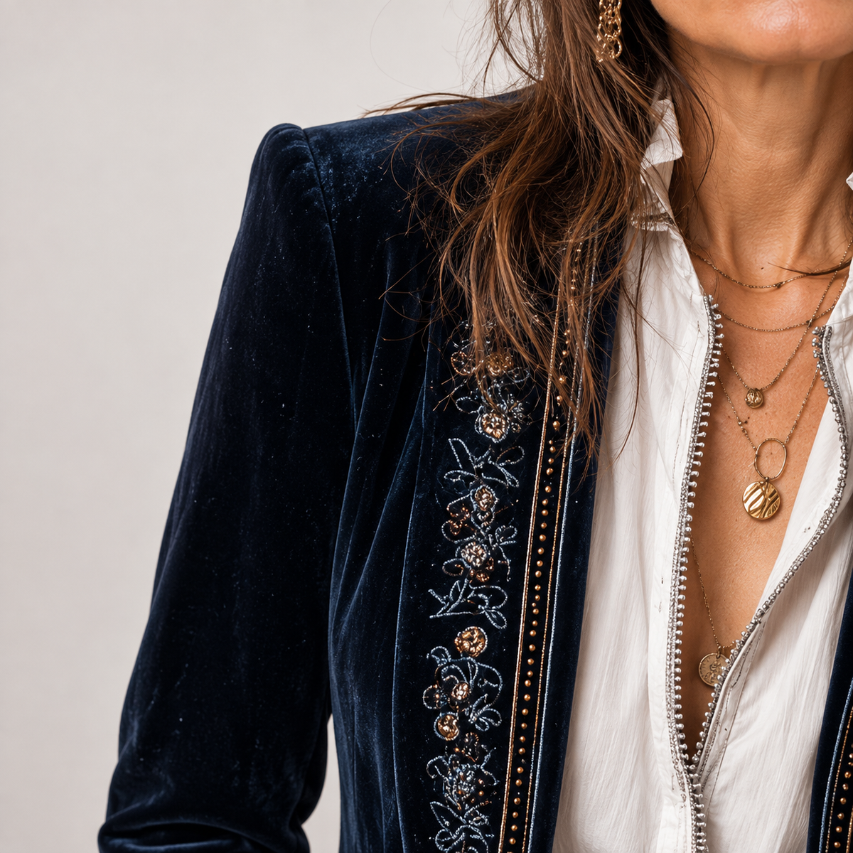 Erica | Long Vintage Jacket