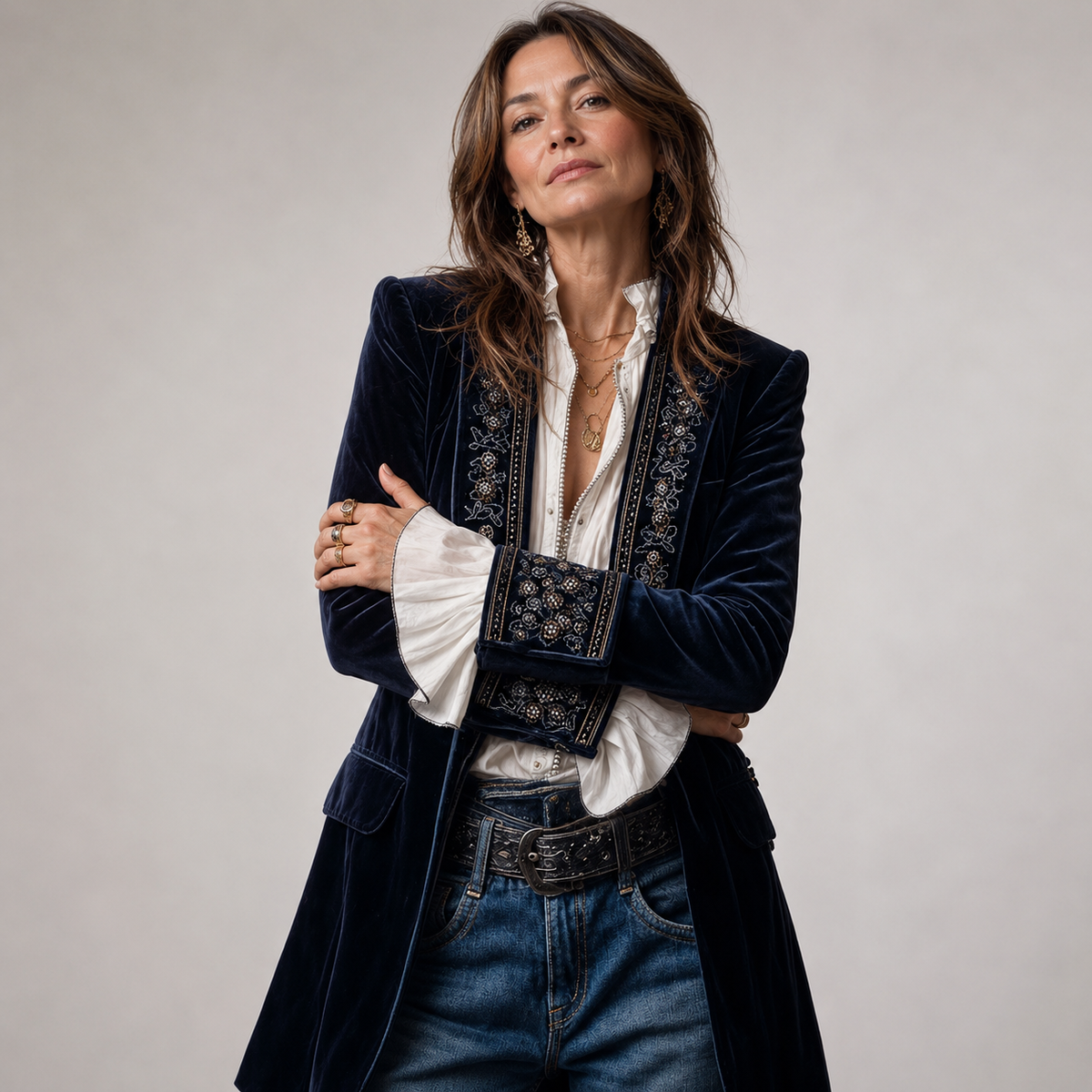 Erica | Long Vintage Jacket