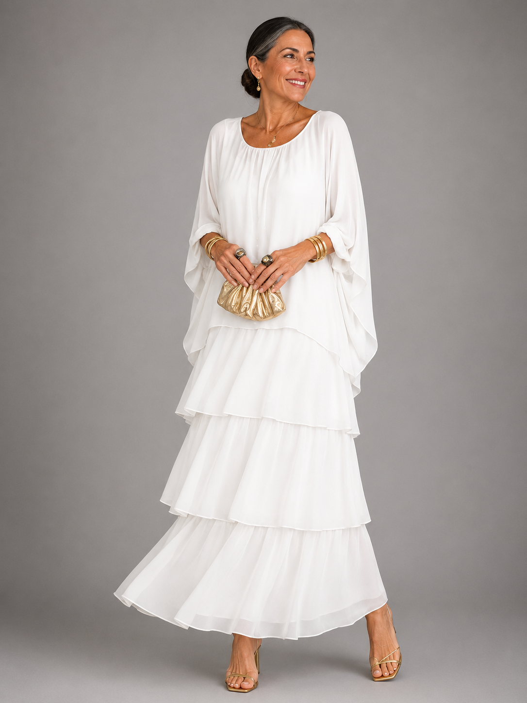 Vanessa™ Elegant Flowing Maxi Dress