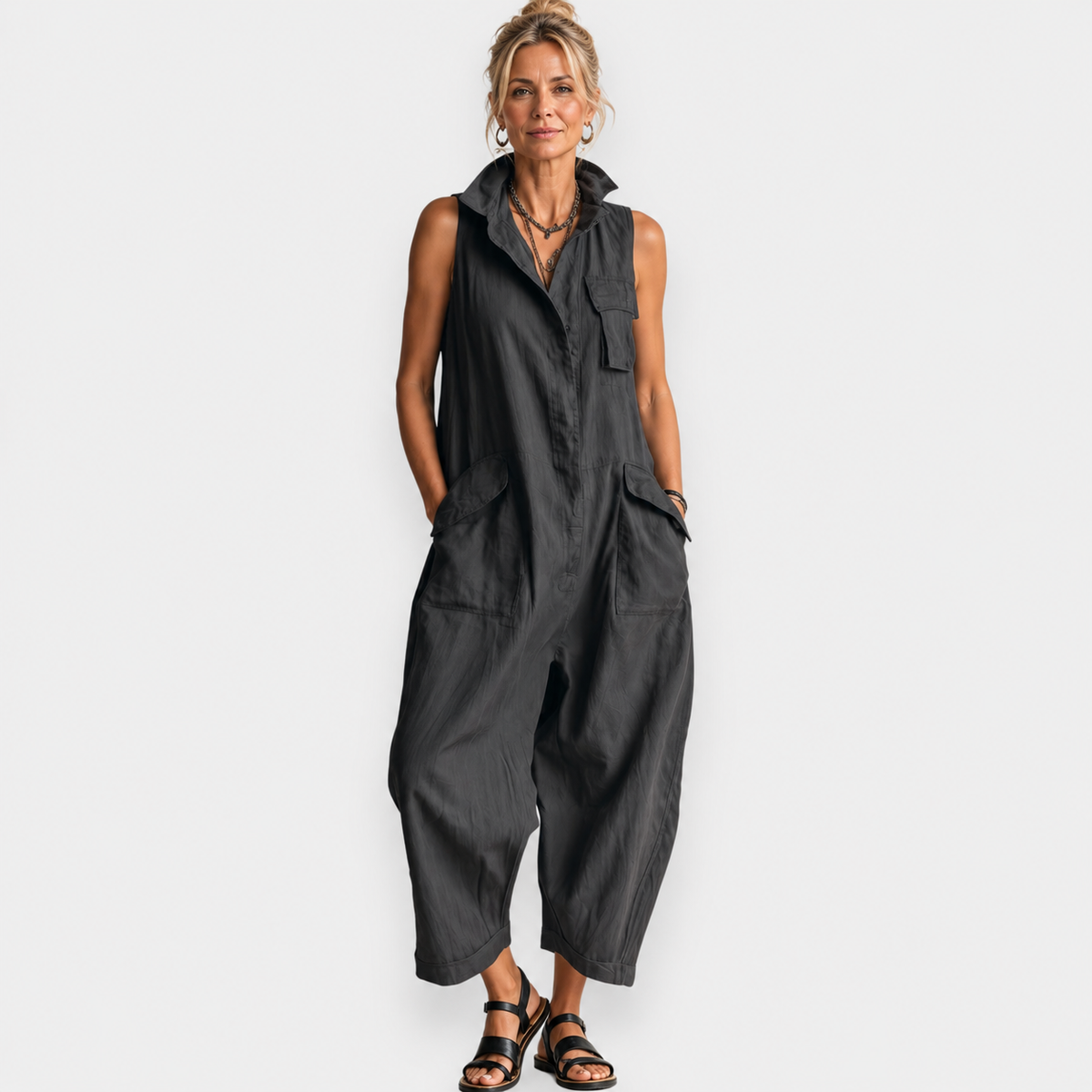 Maelis | Sleeveless Elegant Jumpsuit
