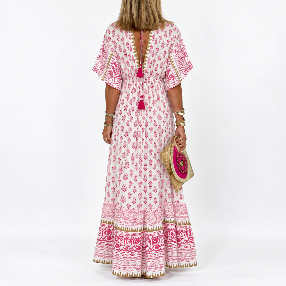 Camille | Boho Print Maxi