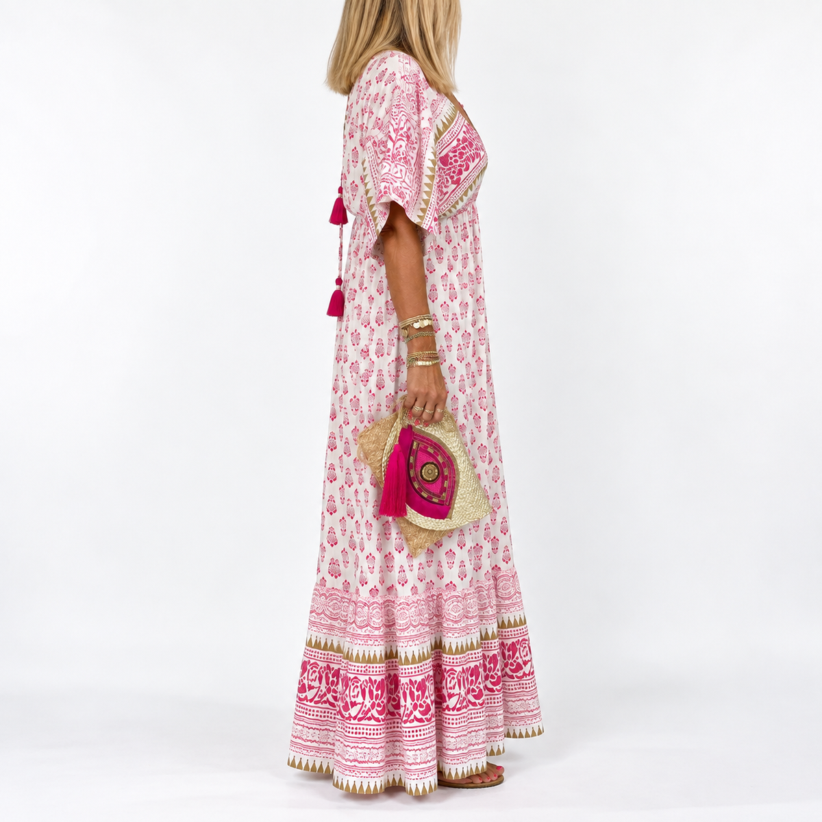 Camille | Boho Print Maxi