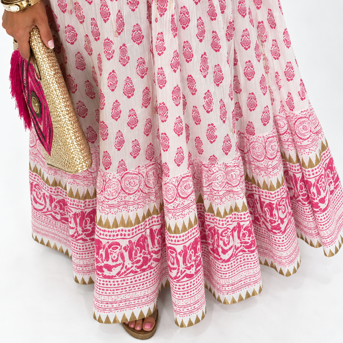 Camille | Boho Print Maxi