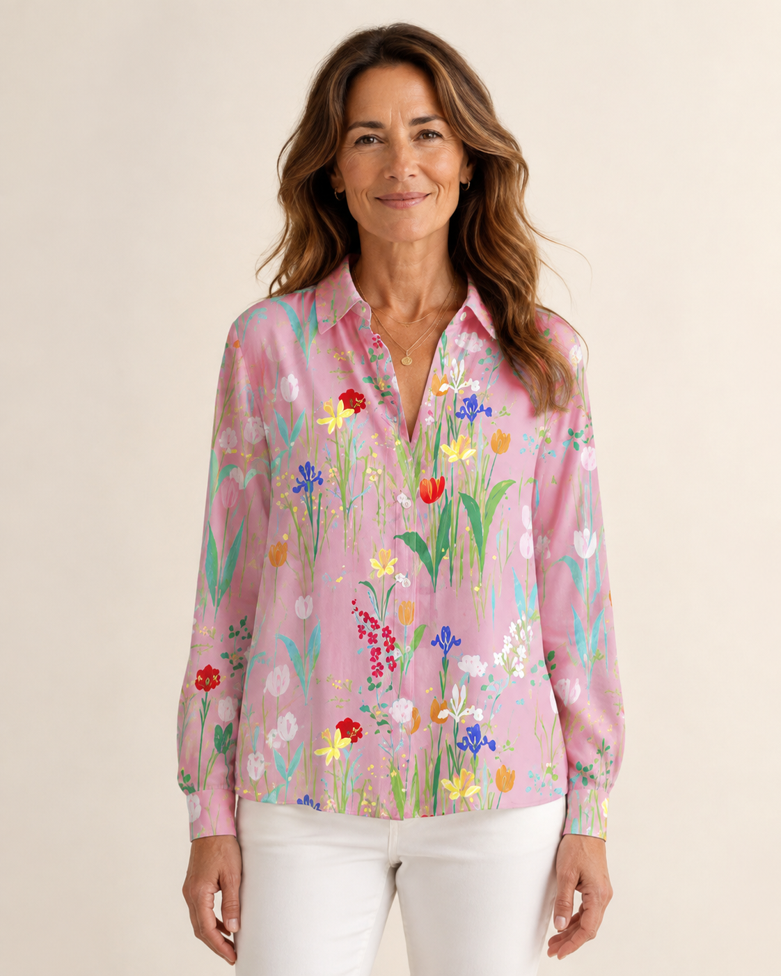Clara | Spring Garden Blouse