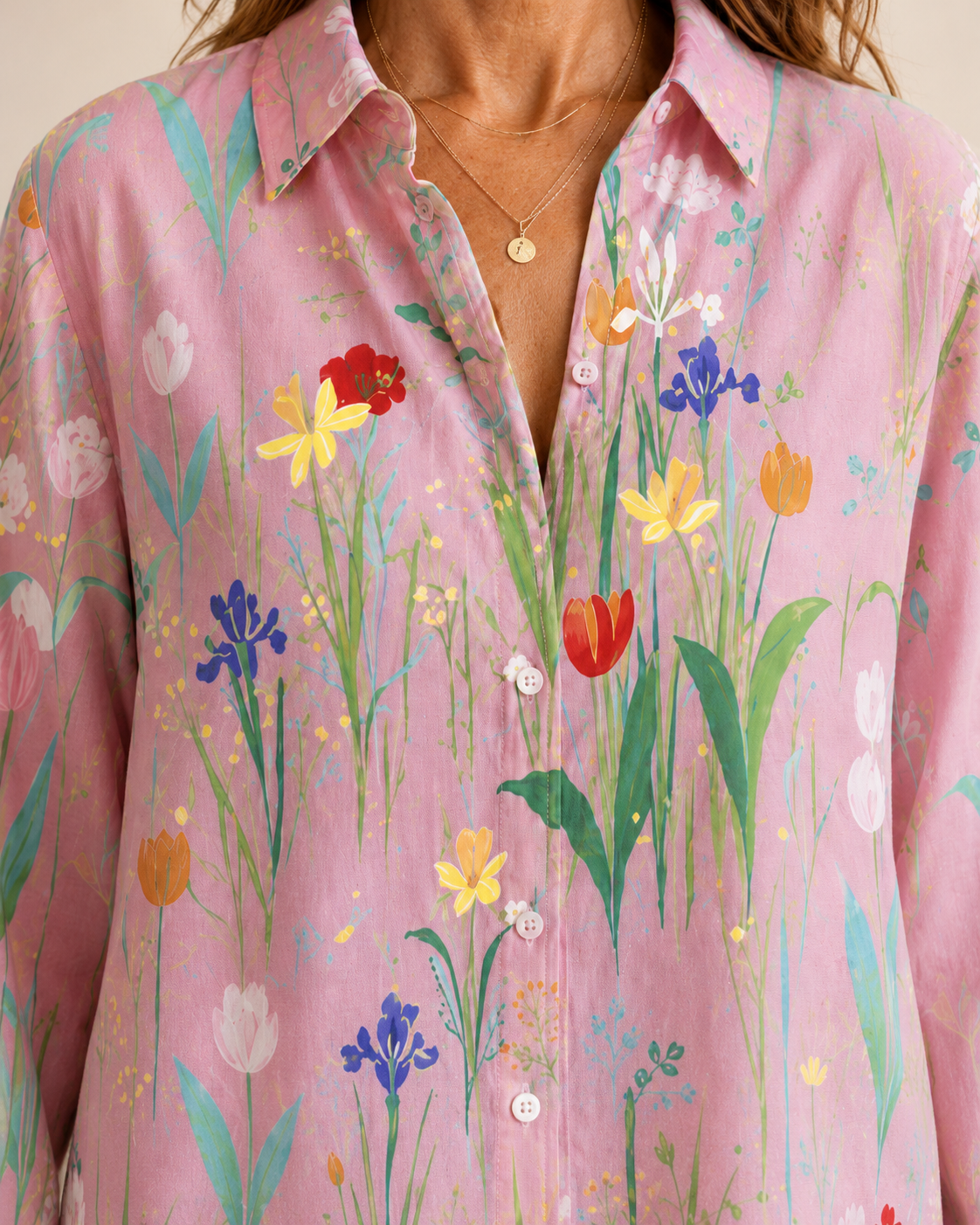 Clara | Spring Garden Blouse