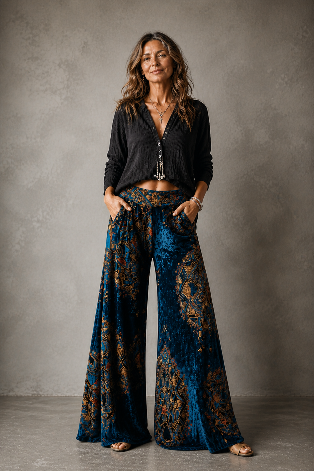 Lucy™ Boho Wide-Leg Pants