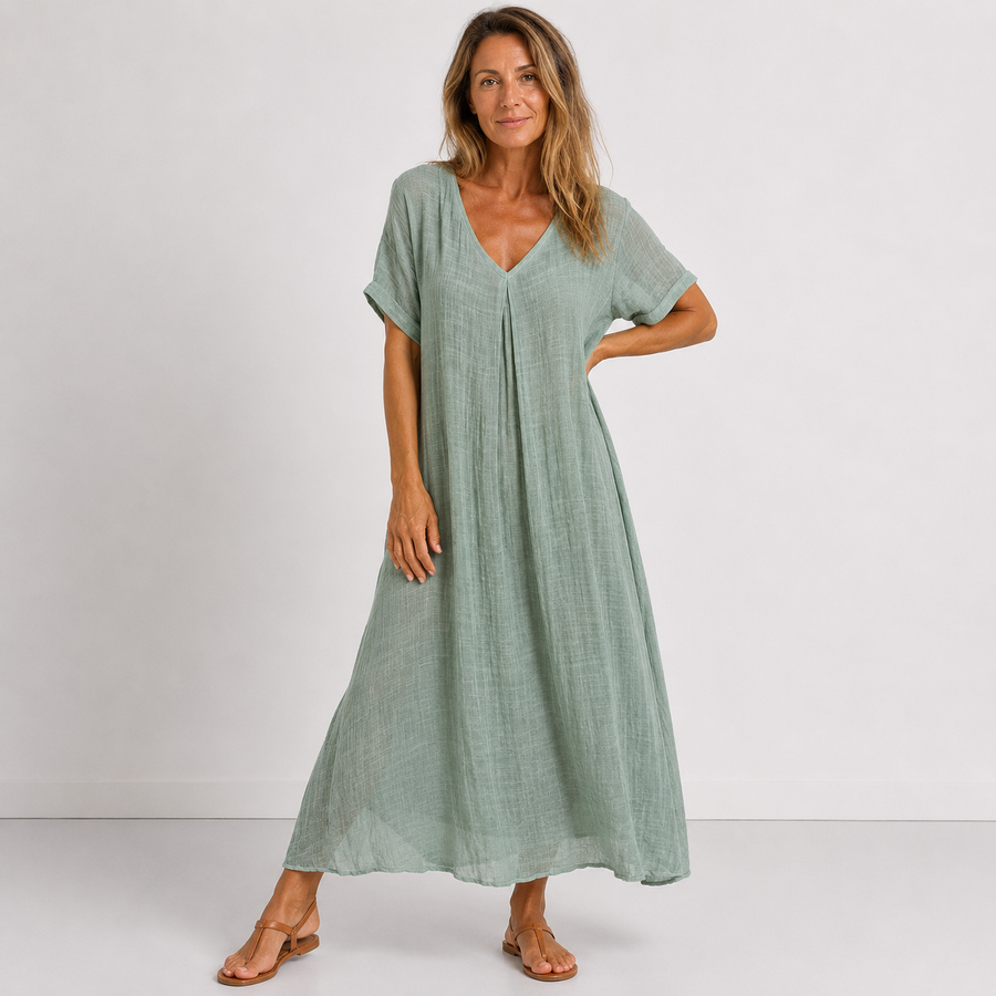 Giuliana™ Elegant Flowing Maxi Dress